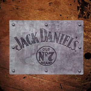 Jack Daniel’s Old No 7 Tin Sign - The Whiskey Cave