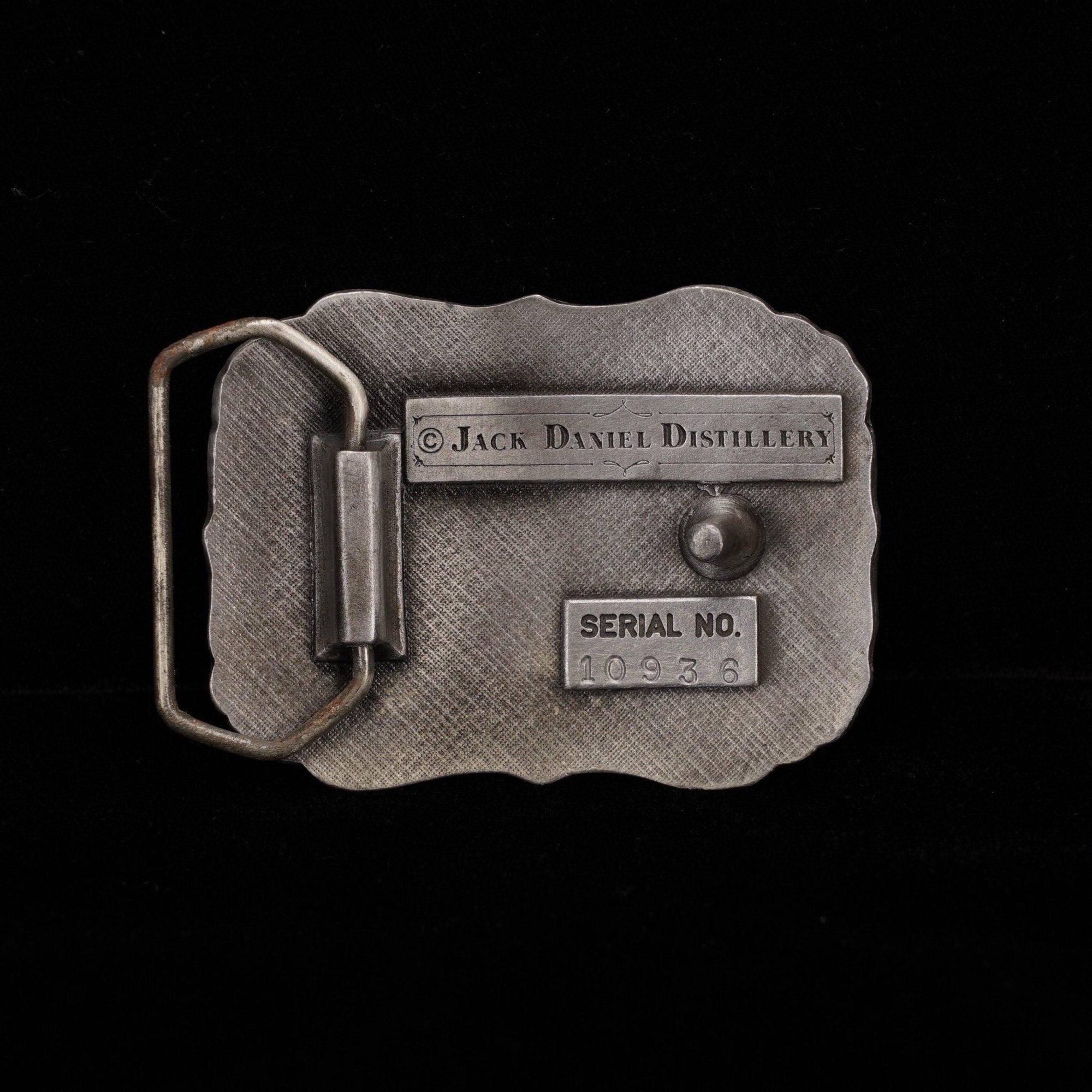 Jack Daniel’s Pewter Look 1980’s Buckle - The Whiskey Cave