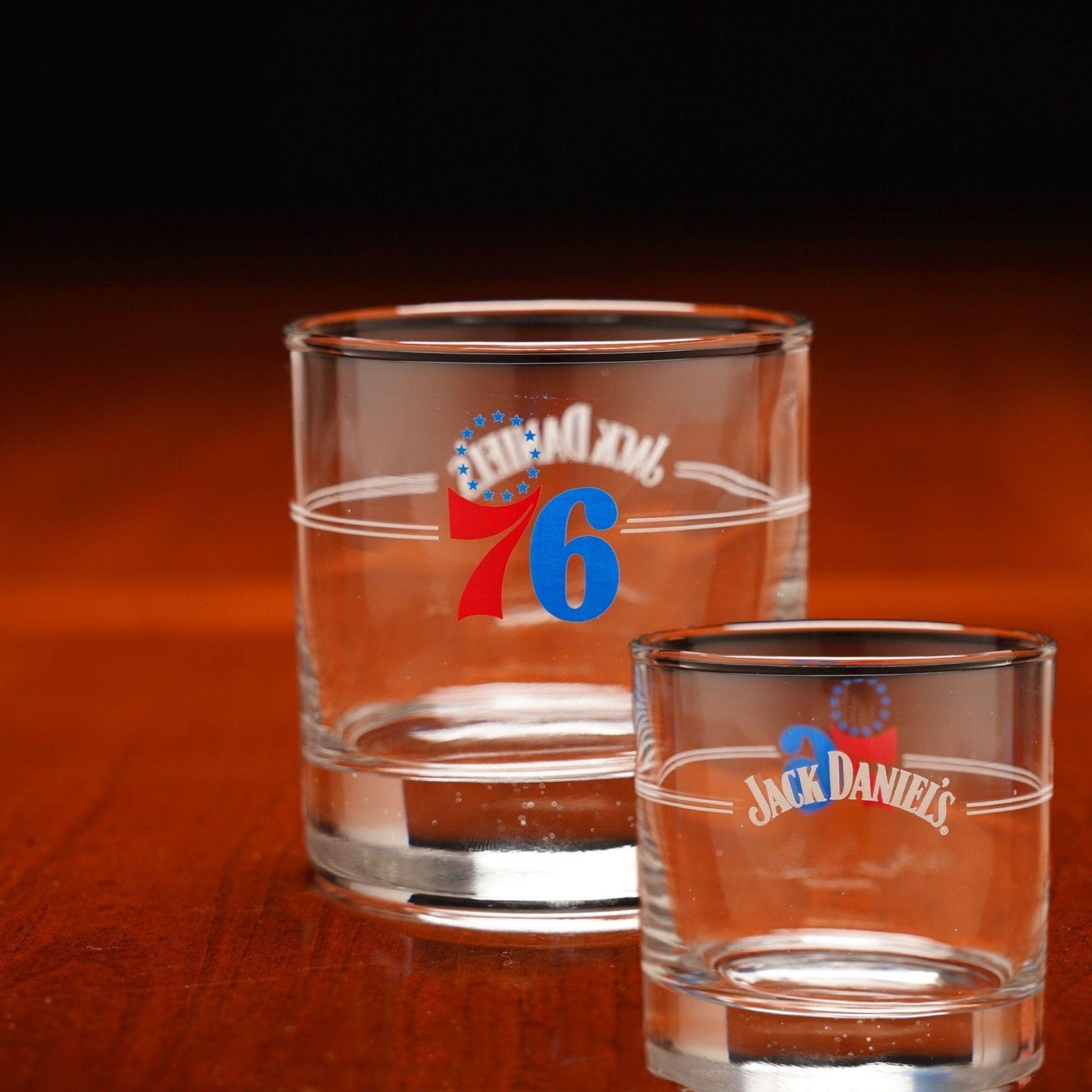Jack Daniel’s Philadelphia 76’ers Glass - The Whiskey Cave