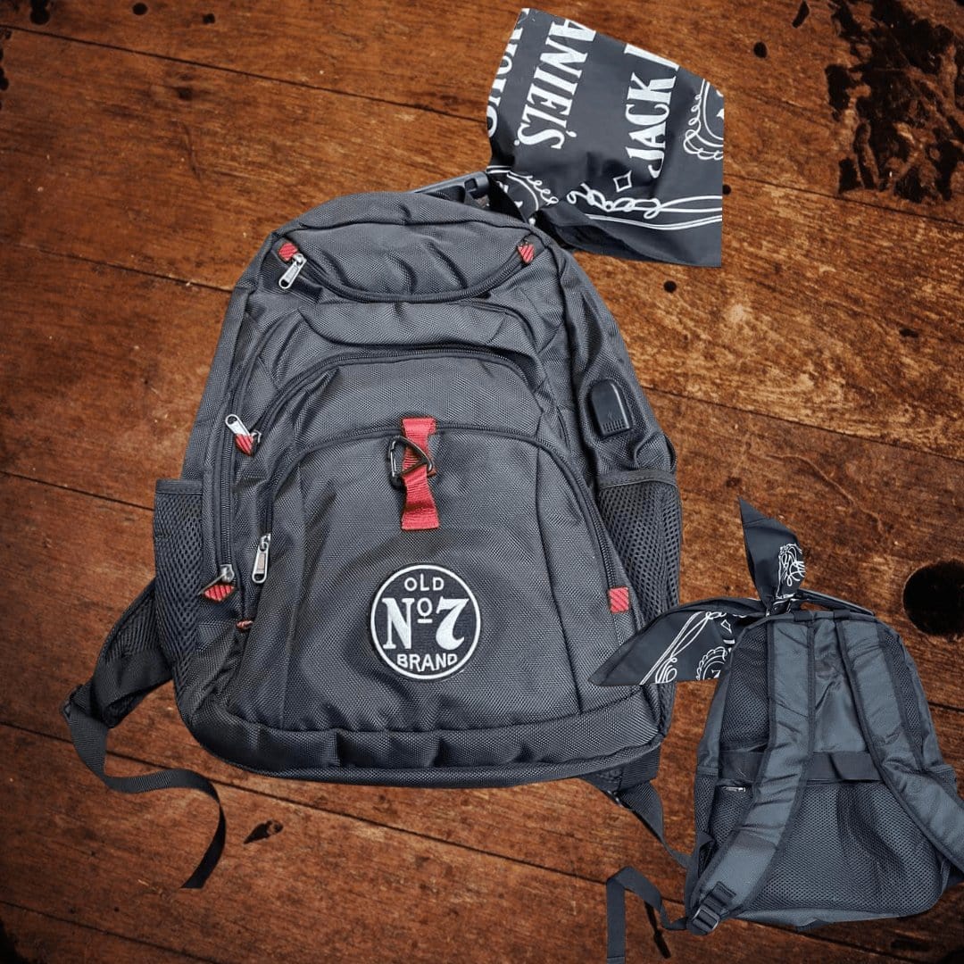 Jack Daniel’s Promotional Backpack with USD port - The Whiskey Cave