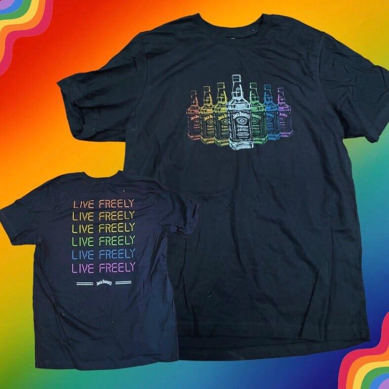 Jack Daniel’s Promotional Live Freely T-Shirt - The Whiskey Cave