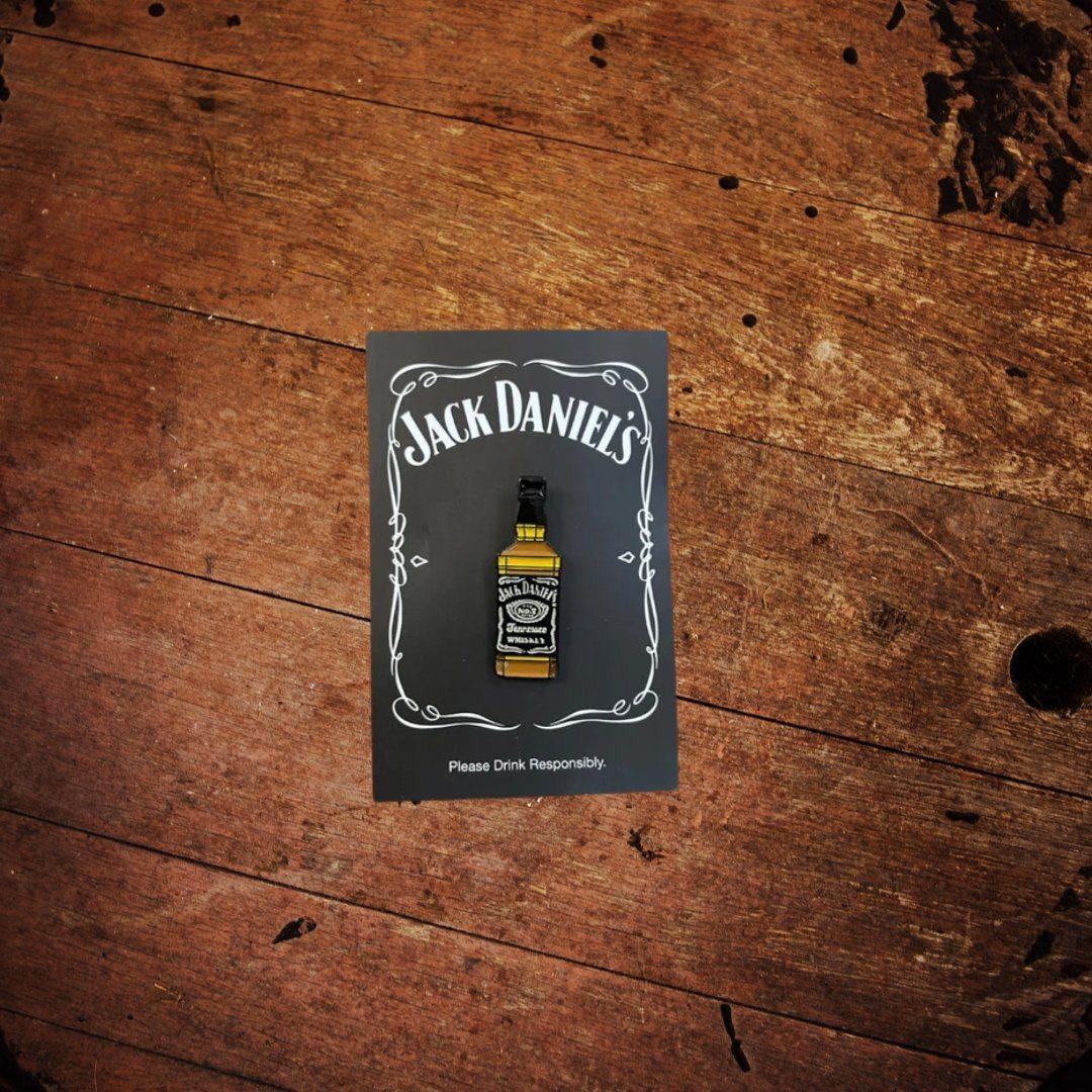 Jack Daniel’s Promotional Metal Enameled Bottle Pin - The Whiskey Cave