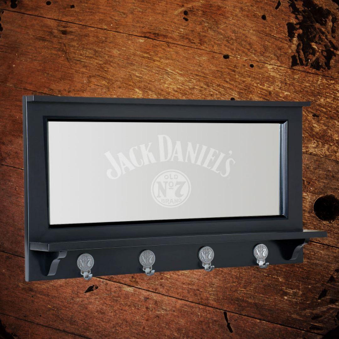 Jack Daniel’s Pub Mirror Coat Rack - The Whiskey Cave