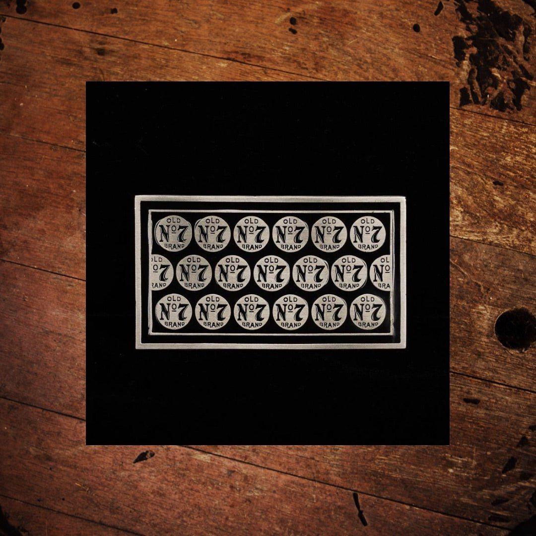 Jack Daniel’s Pure Pewter Old No 7 Buckle - The Whiskey Cave
