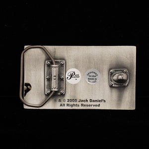 Jack Daniel’s Pure Pewter Old No 7 Buckle - The Whiskey Cave