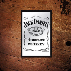 Jack Daniel’s Reverse Label Framed Mirror - The Whiskey Cave