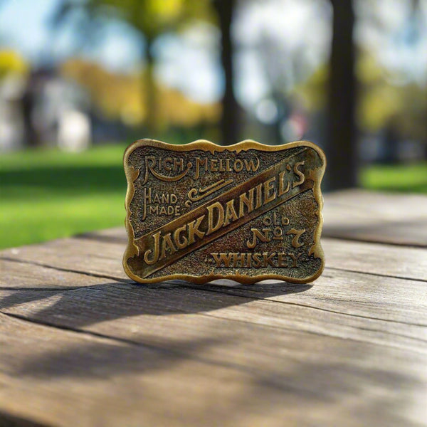 Jack Daniel's Rich and Mellow 1980's Buckle - The Whiskey Cave