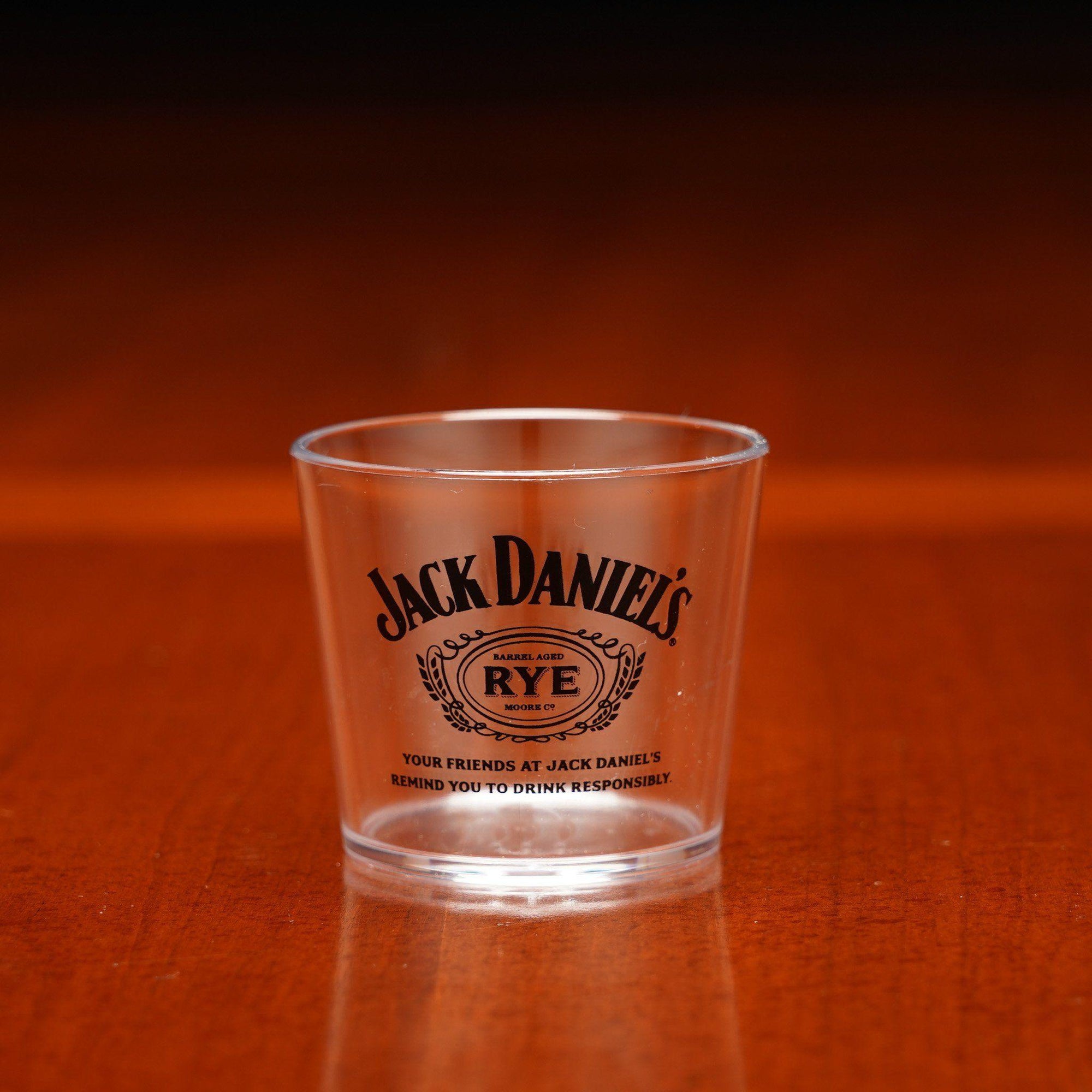 Jack Daniel’s Rye Acrylic Shot Glass - The Whiskey Cave