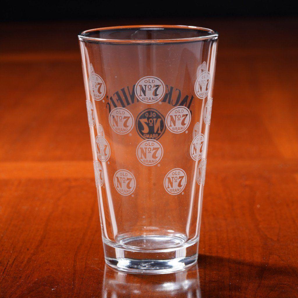 Jack Daniel’s Satin Etch Pint Glass - The Whiskey Cave