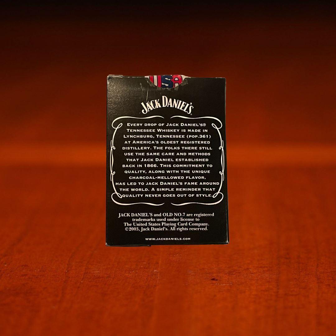 Jack Daniel’s Sealed Deck of 2003 Black Label Playing Cards - The Whiskey Cave