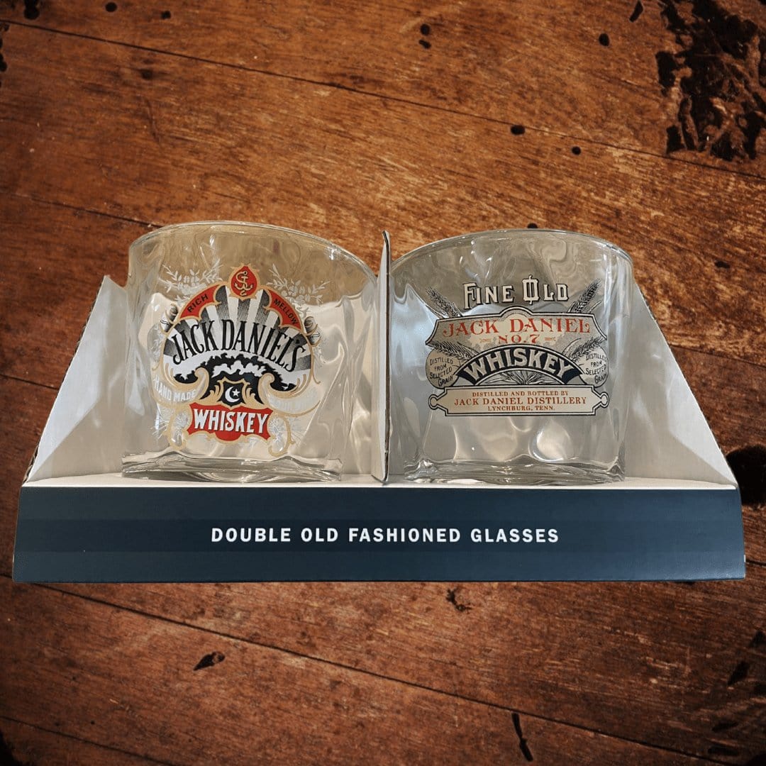 Jack Daniel’s set of 2 Rocks Glass - The Whiskey Cave