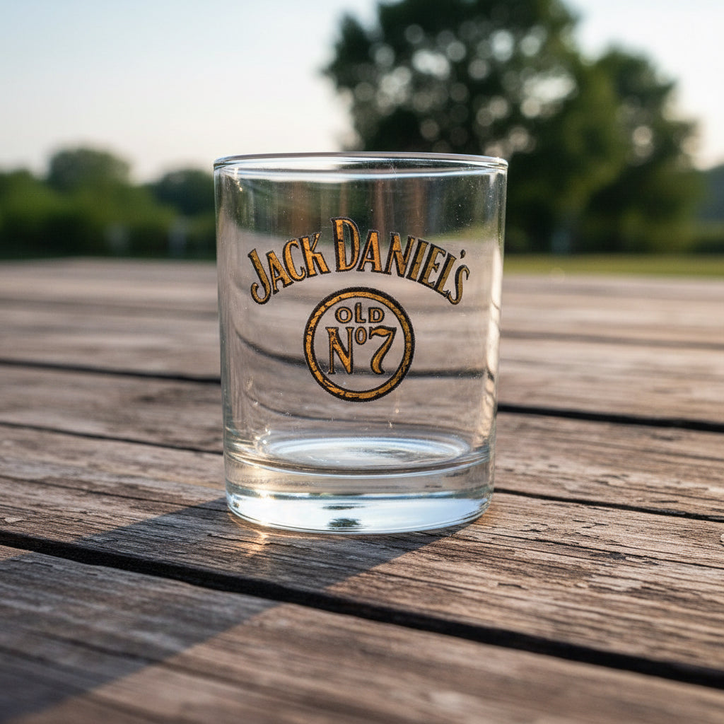 Jack Daniel's Short Maxwell House Glass - The Whiskey Cave