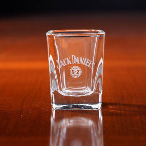 Jack Daniel’s Shot Glass Old No 7 Clear - The Whiskey Cave