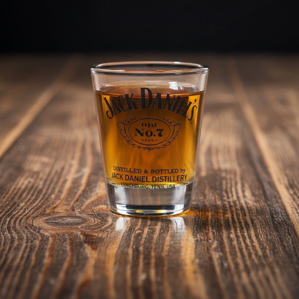 Jack Daniel’s Shot Glass Swing Logo - The Whiskey Cave