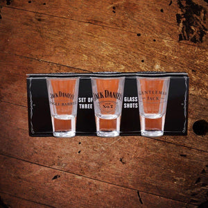Jack Daniel’s Shot Glass Trio - The Whiskey Cave