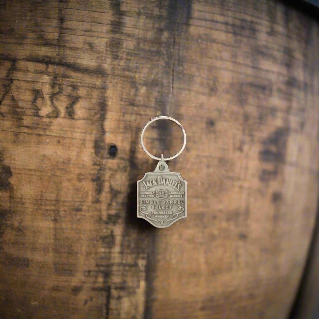 Jack Daniel’s Single Barrel Pewter Key Ring - The Whiskey Cave