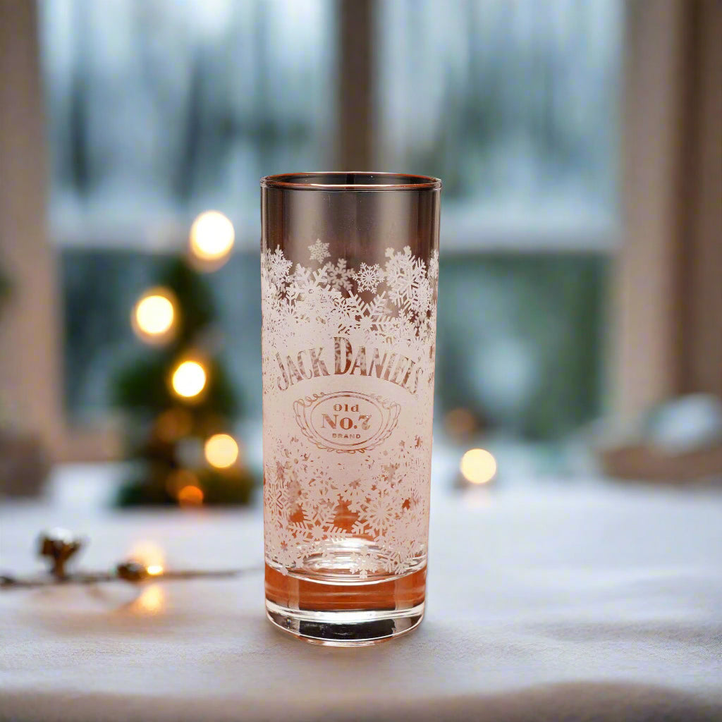 Jack Daniel’s Snowflake Highball Glass - The Whiskey Cave