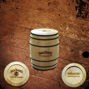 Jack Daniel’s Solid Wood Etched Barrel - The Whiskey Cave