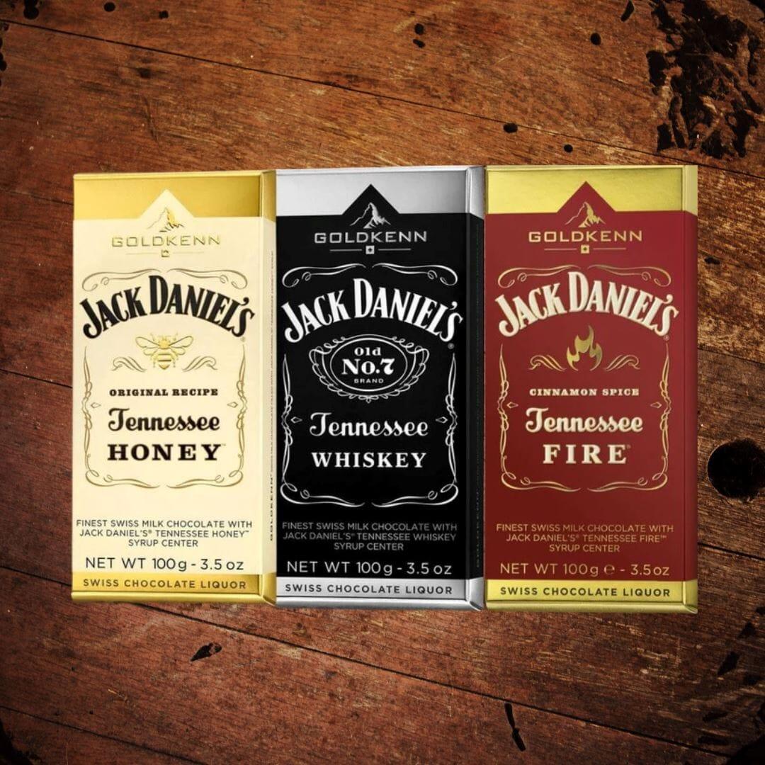 Jack Daniel’s Spirited Genuine Swiss Chocolate Trio - The Whiskey Cave