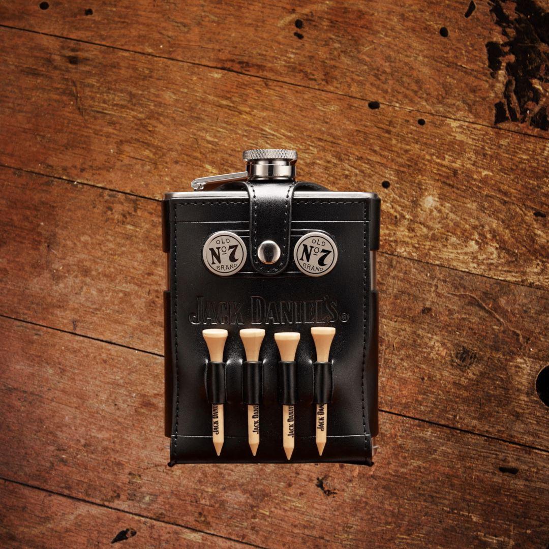 Jack Daniel’s Stainless Golf Flask - The Whiskey Cave