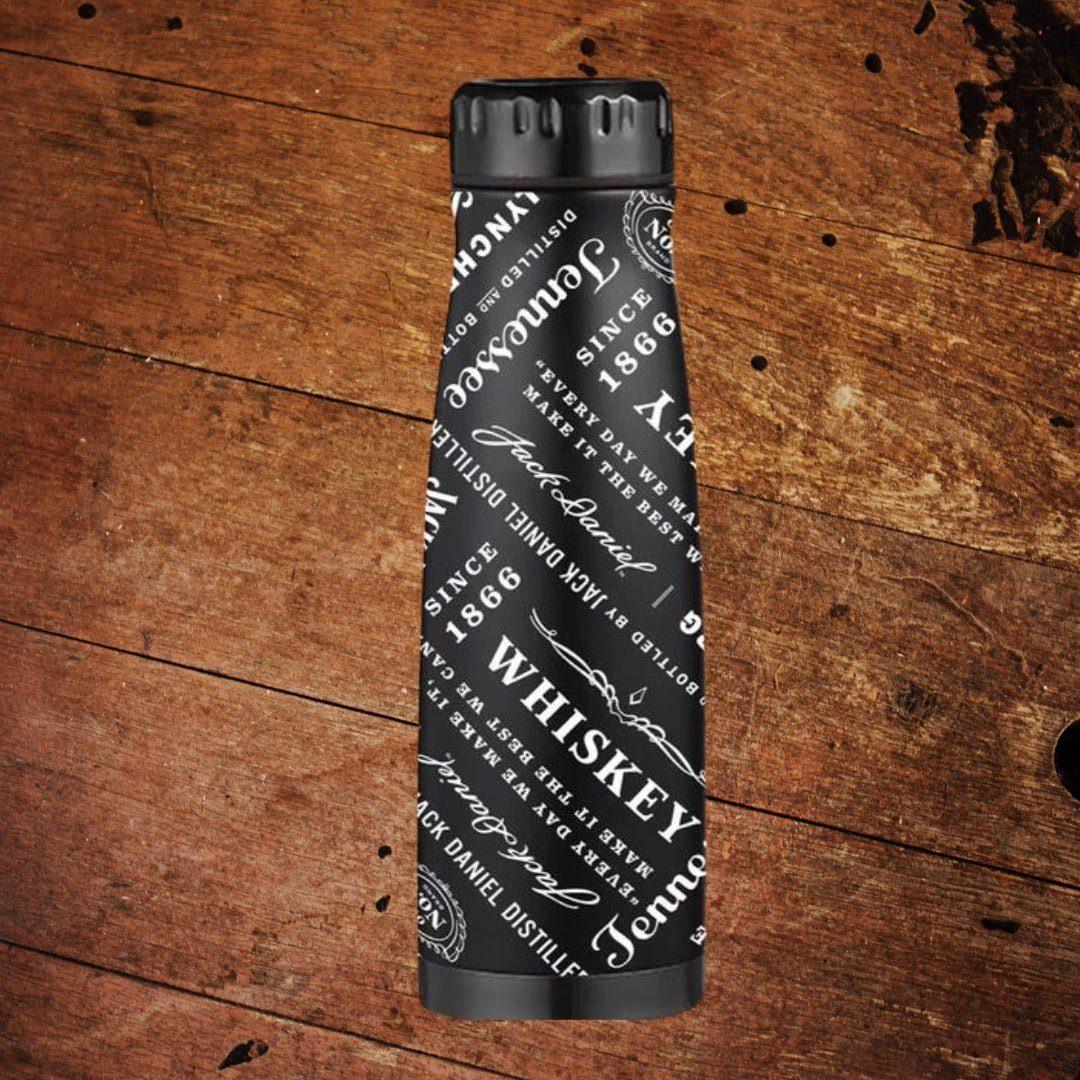 Jack Daniel’s Stainless Patterned Travel Cup - The Whiskey Cave