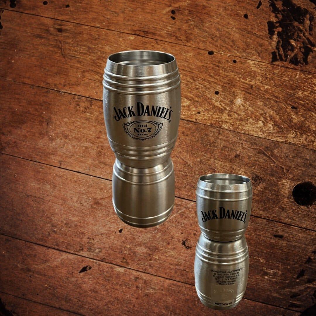 Jack Daniel’s Stainless Steel Barrel Jigger - The Whiskey Cave