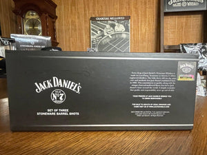 Jack Daniel’s Stoneware Barrel Trio Shot Glasses - The Whiskey Cave