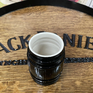 Jack Daniel’s Stoneware Black Barrel Shot Glass - The Whiskey Cave