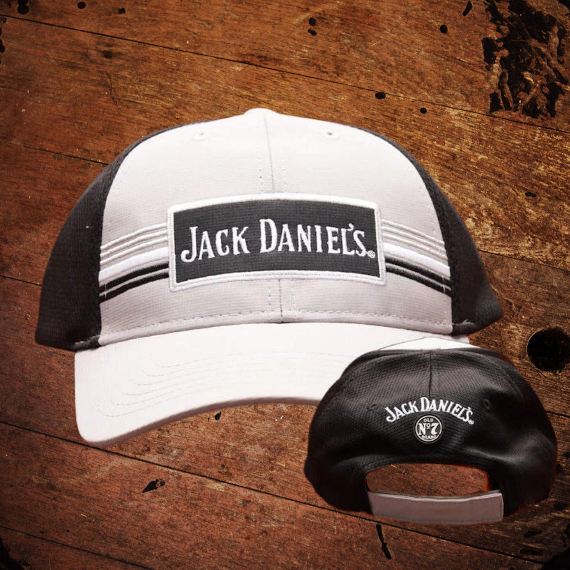 Jack Daniel’s Stripe Patch Hat - The Whiskey Cave