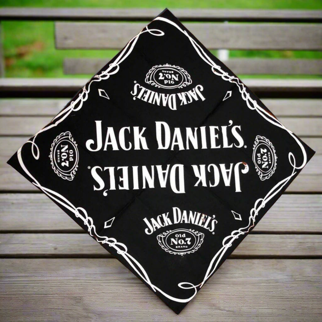 90s Jack Daniel'sパロディ Ensenada タンクトップ Jack Daniel's Swing Logo Bandana - The Whiskey Cave