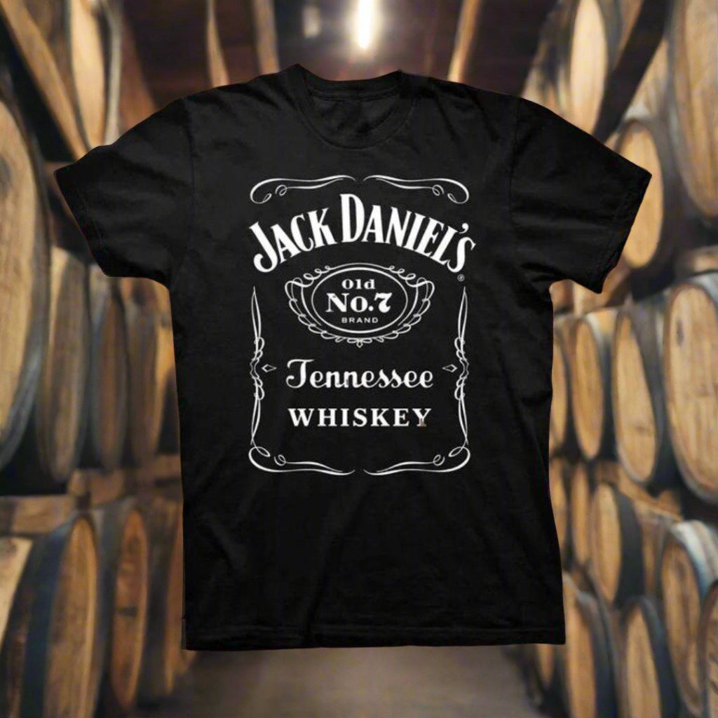 Jack Daniel’s T-Shirt Classic Black Label design - The Whiskey Cave