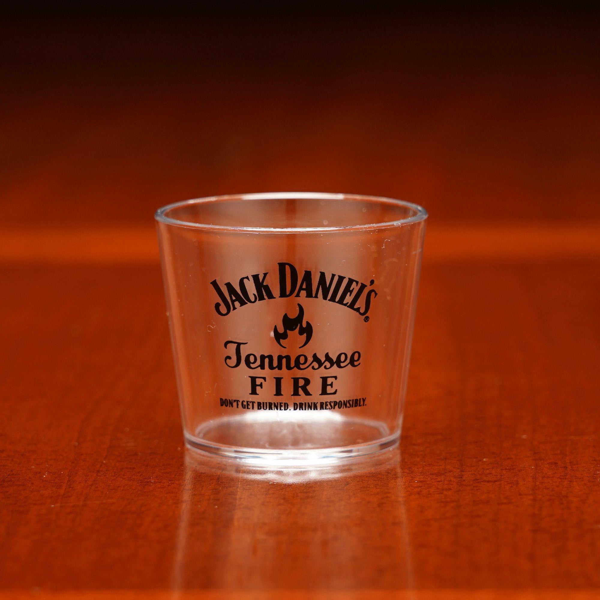 Jack Daniel’s Tennessee Fire Acrylic Taster Glass - The Whiskey Cave