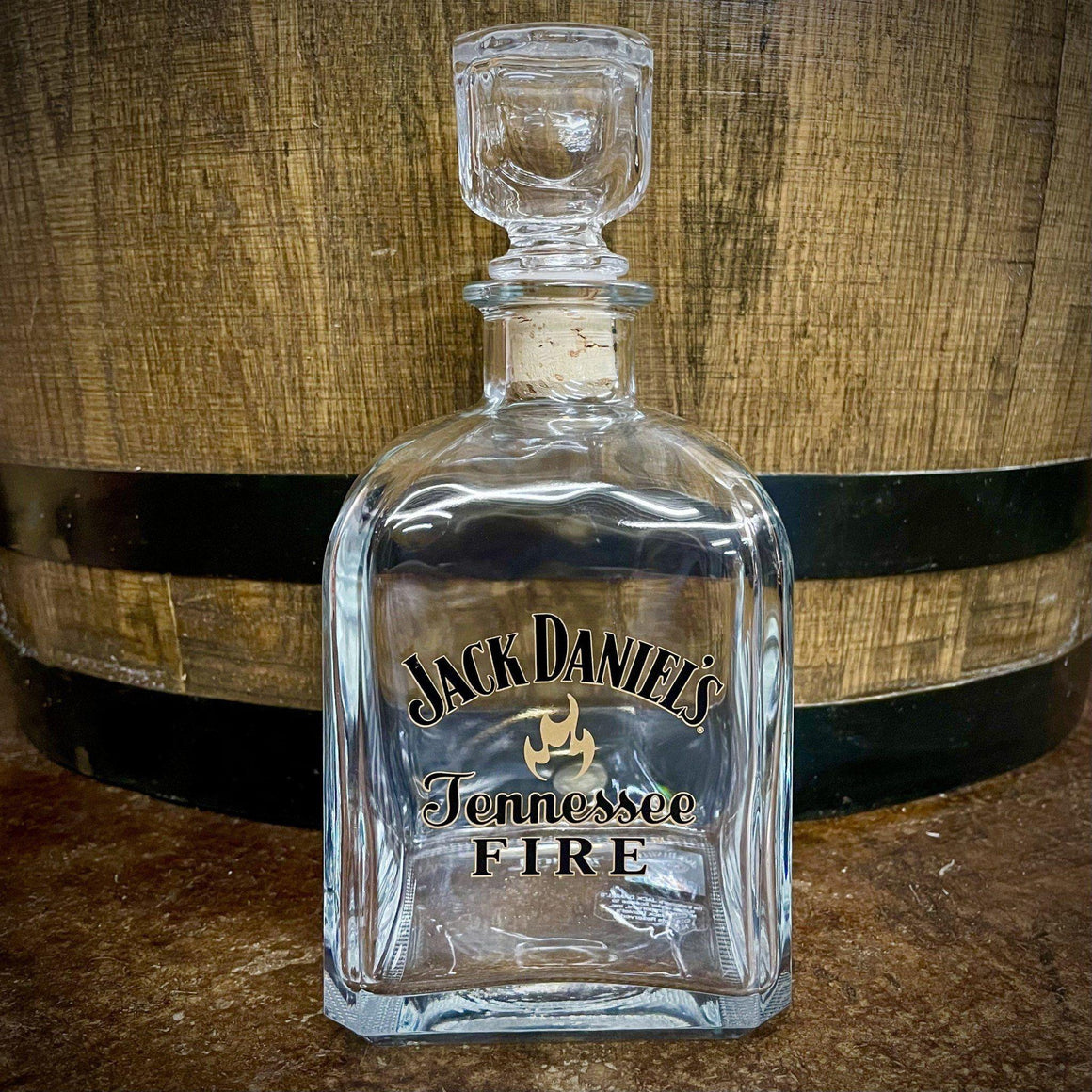 Jack Daniels Tennessee Fire Decanter - The Whiskey Cave