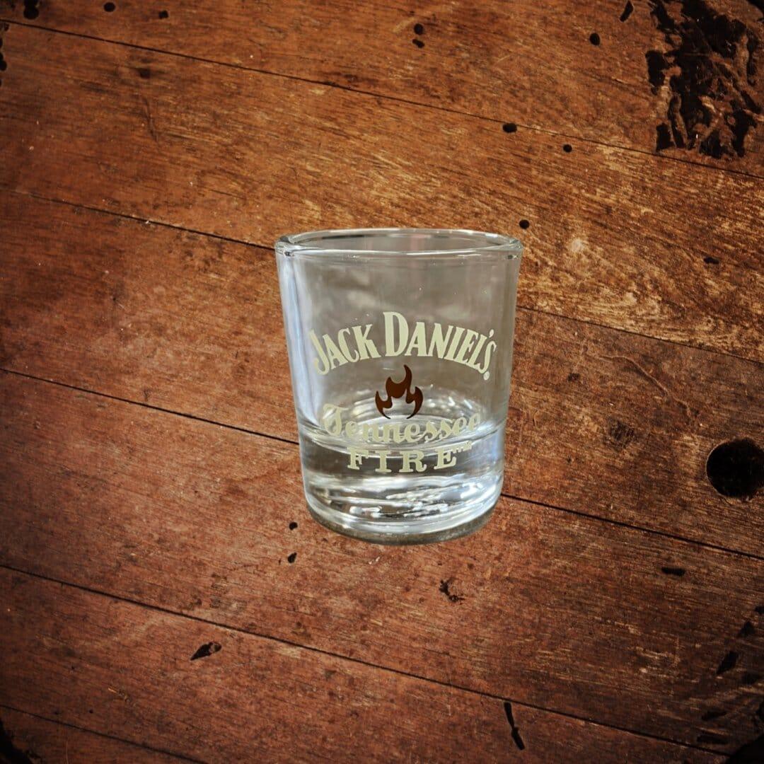 Jack Daniel’s Tennessee Fire Flame Shot Glass - The Whiskey Cave