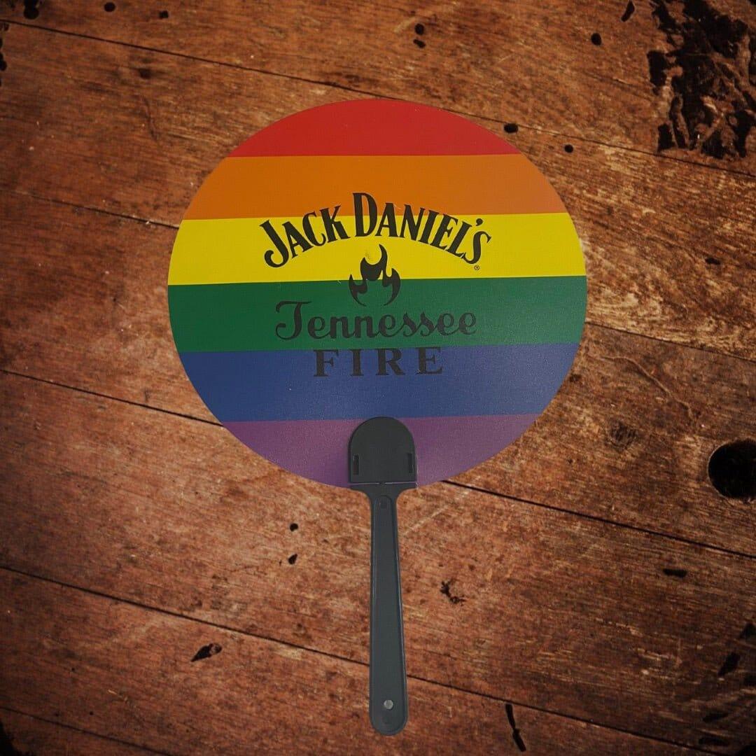 Jack Daniel’s Tennessee Fire Pride Fan - The Whiskey Cave