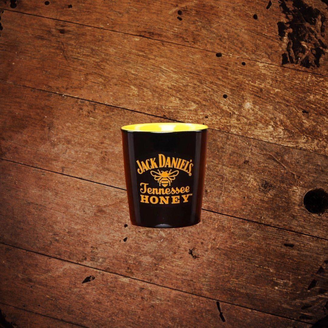 Jack Daniel’s Tennessee Honey Black Ceramic Shot Glass - The Whiskey Cave
