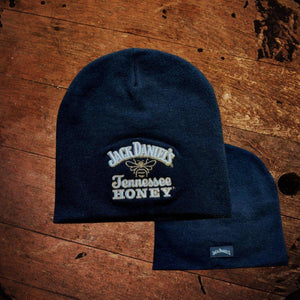 Jack Daniel’s Tennessee Honey Black Knit Hat - The Whiskey Cave