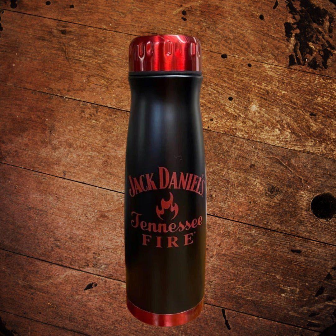 Jack Daniel’s Tennessee Honey Fire Metal Bottle - The Whiskey Cave