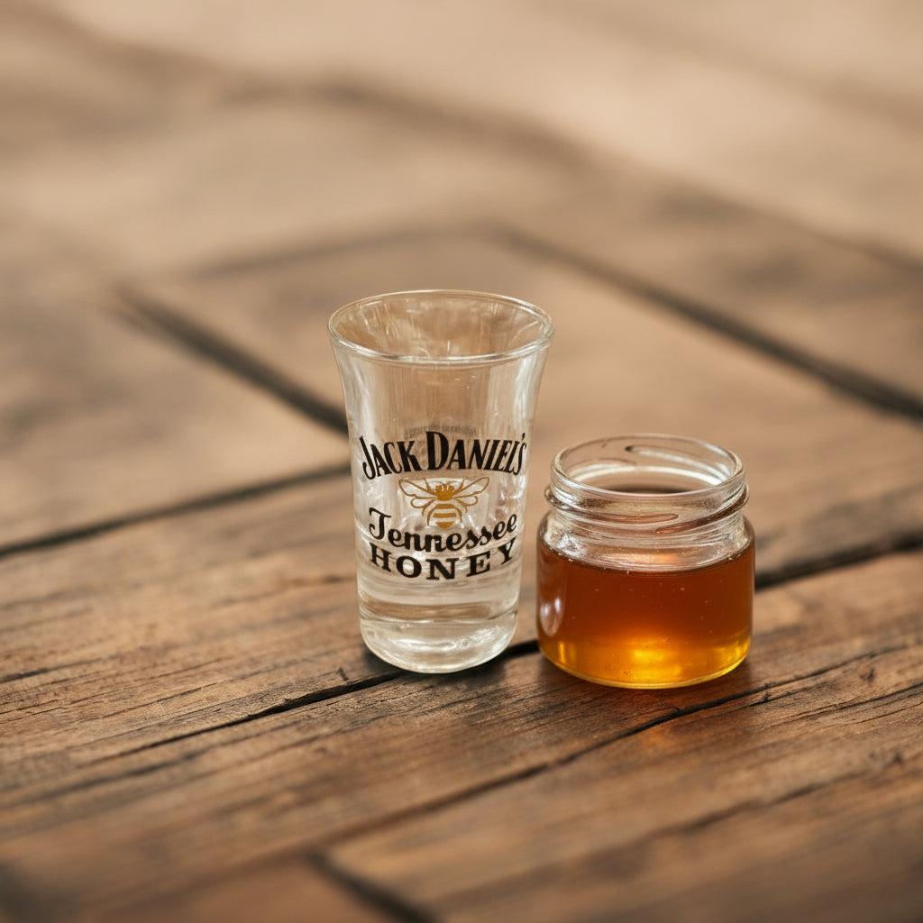 Jack Daniel’s Tennessee Honey Flared Shot Glass - The Whiskey Cave