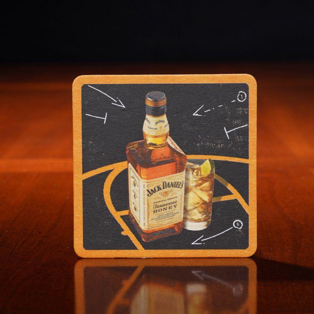 Jack Daniel’s Tennessee Honey Game Plan Coaster - The Whiskey Cave