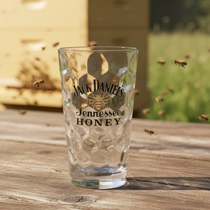 Jack Daniel's Tennessee Honey Highball Glass. - The Whiskey Cave