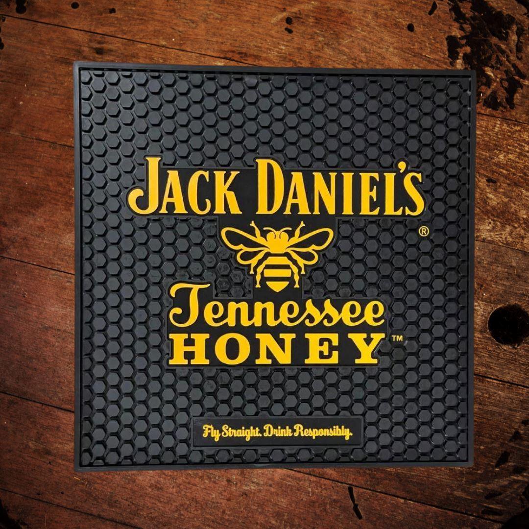 Jack Daniel’s Tennessee Honey Large Bar Mat - The Whiskey Cave