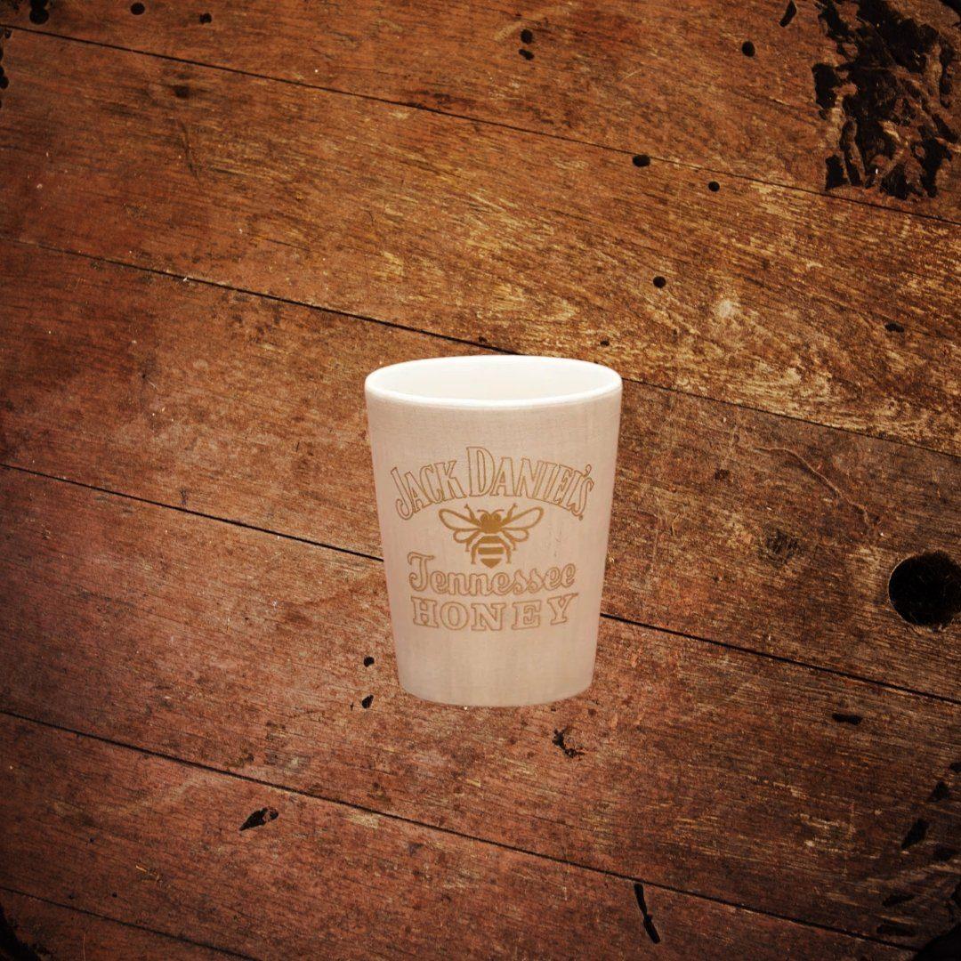 Jack Daniel’s Tennessee Honey Matte Glaze Shot Glass - The Whiskey Cave