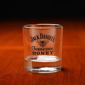 Jack Daniel’s Tennessee Honey Round Rocks Glass - The Whiskey Cave