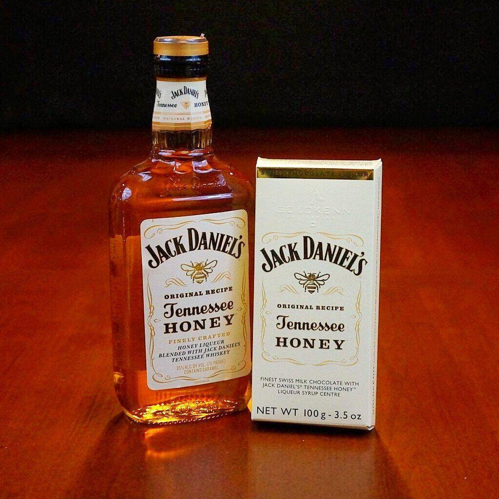 Jack Daniel's Tennessee Honey Swiss Chocolate Bar - The Whiskey Cave