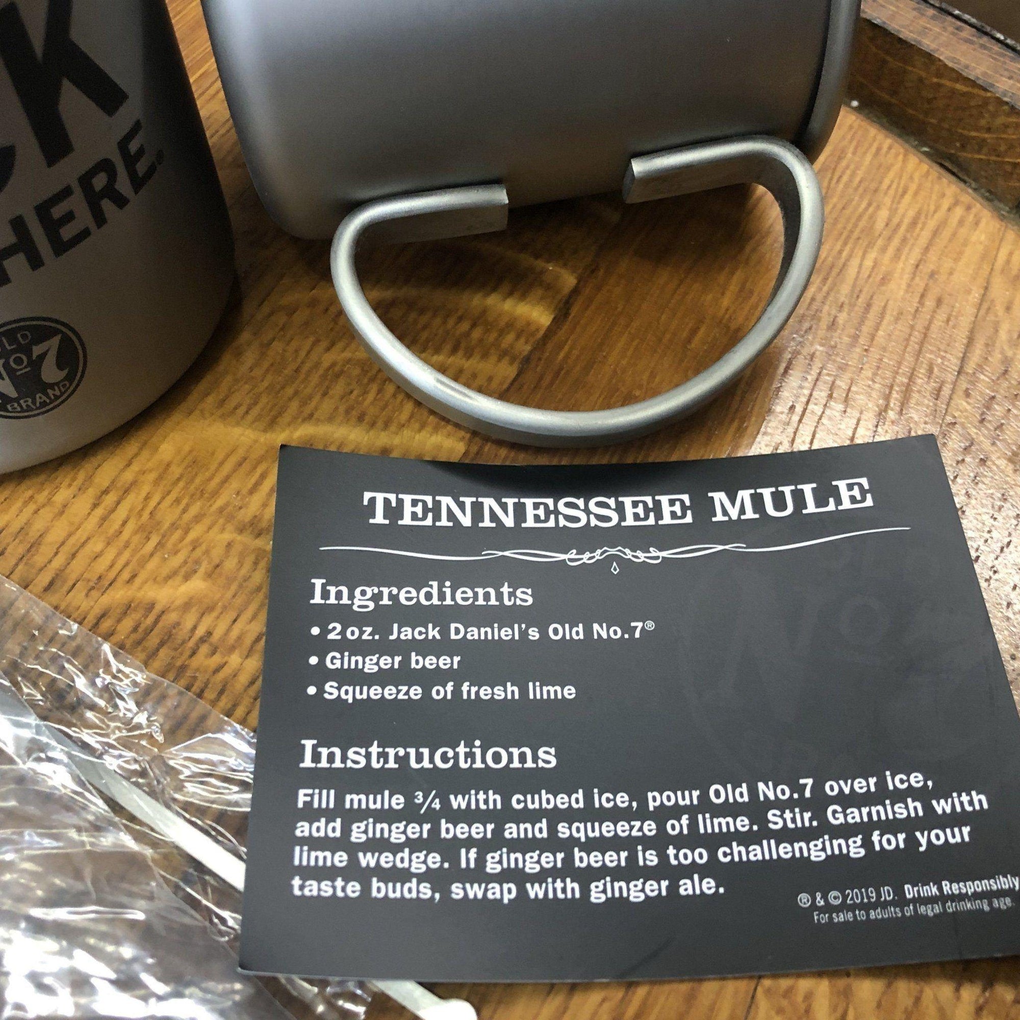 Jack Daniel’s Tennessee Mule Mug Set with Stirrers - The Whiskey Cave