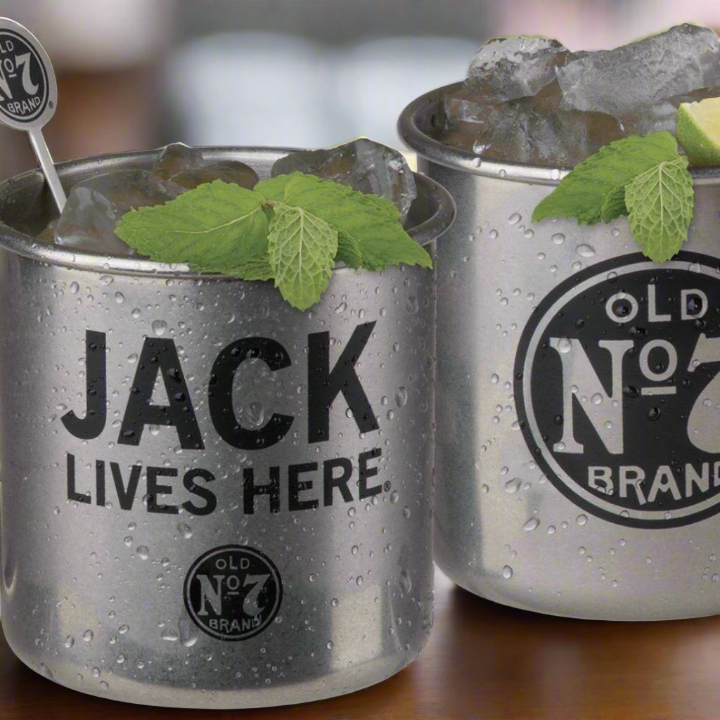 Jack Daniel’s Tennessee Mule Mug Set with Stirrers - The Whiskey Cave