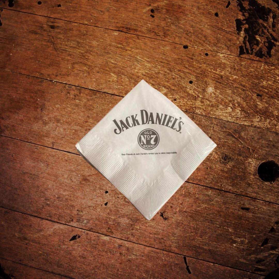 Jack Daniel’s Tennessee Old No 7 Cocktail Napkins - The Whiskey Cave