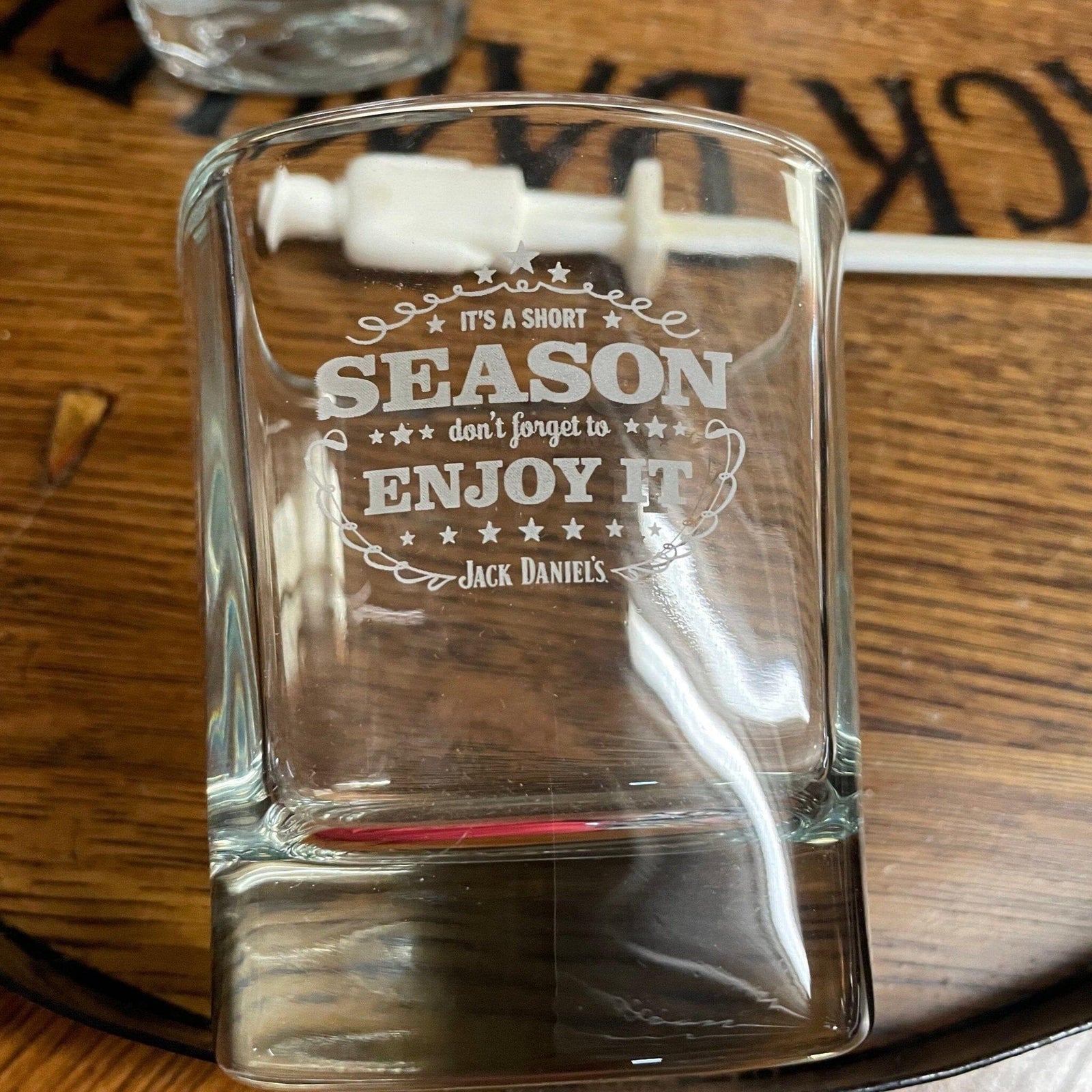 Jack Daniel’s Tis the Season Rocks Glass - The Whiskey Cave
