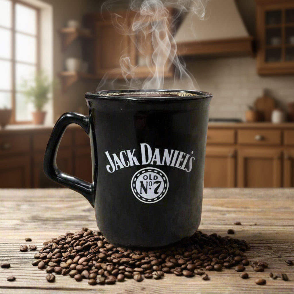 Jack Daniel's Vintage Broken Wheel Logo Mug - The Whiskey Cave